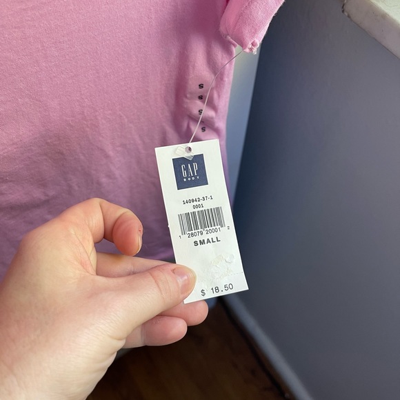 NWT Gap Seamless Baby Tee in Bright Lavender Pink! Cotton blend! - Picture 8 of 8